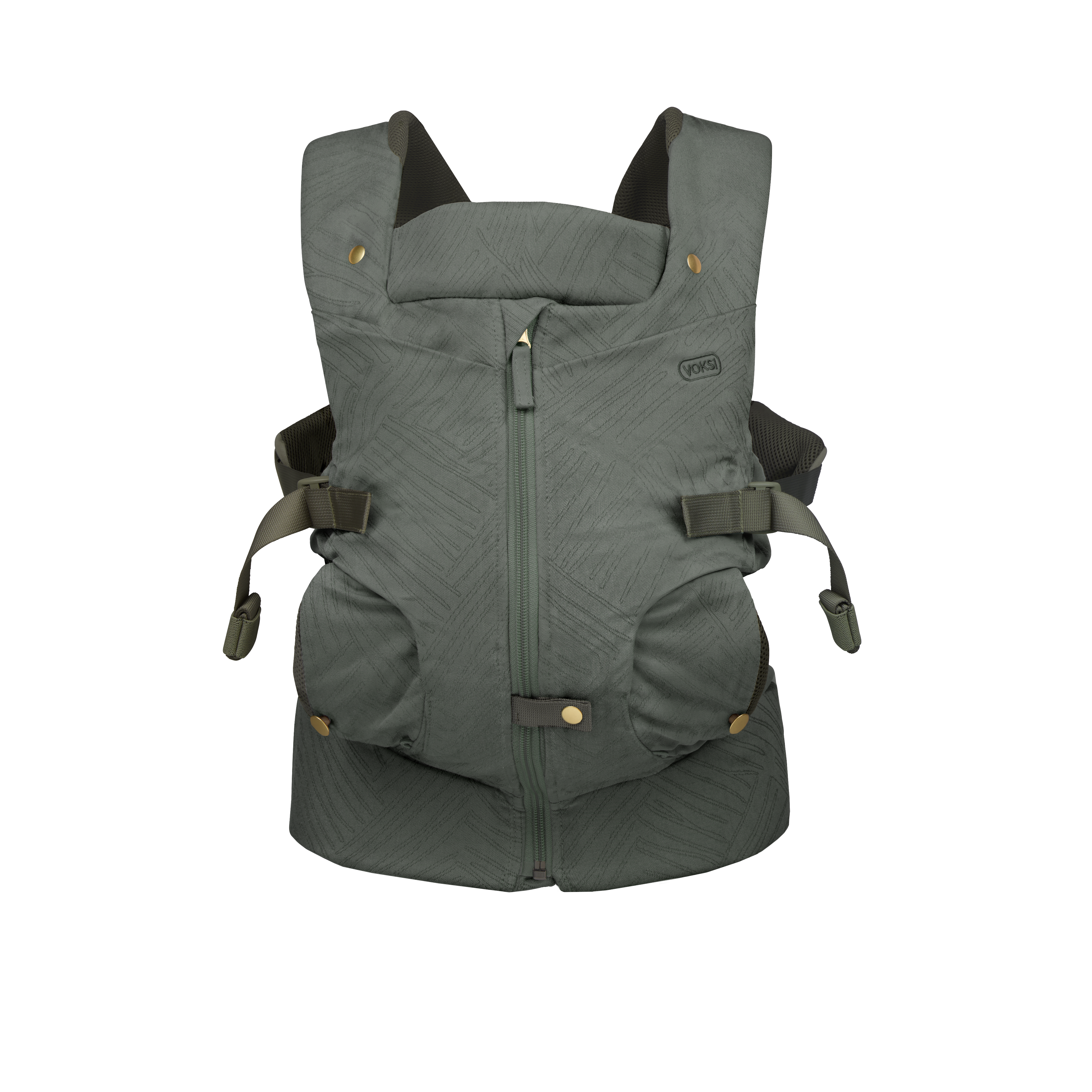 Huddle Bæresele   Meadow Green Jacquard fra Voksi