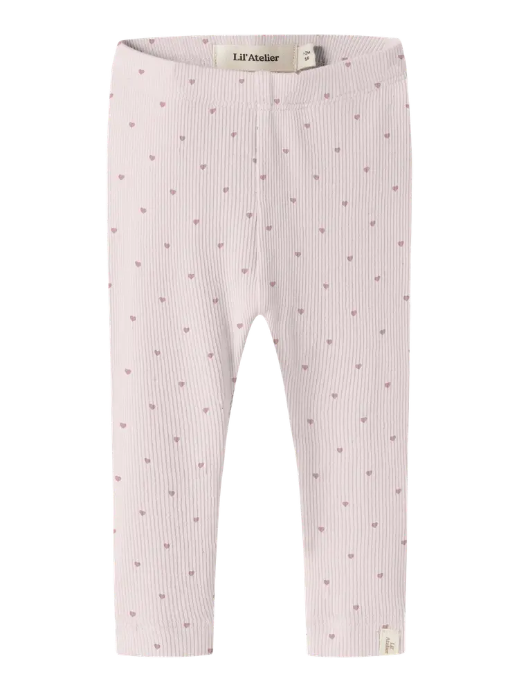 Gayo Sig Slim Leggings   Turtledove   80 fra Lil' Atelier
