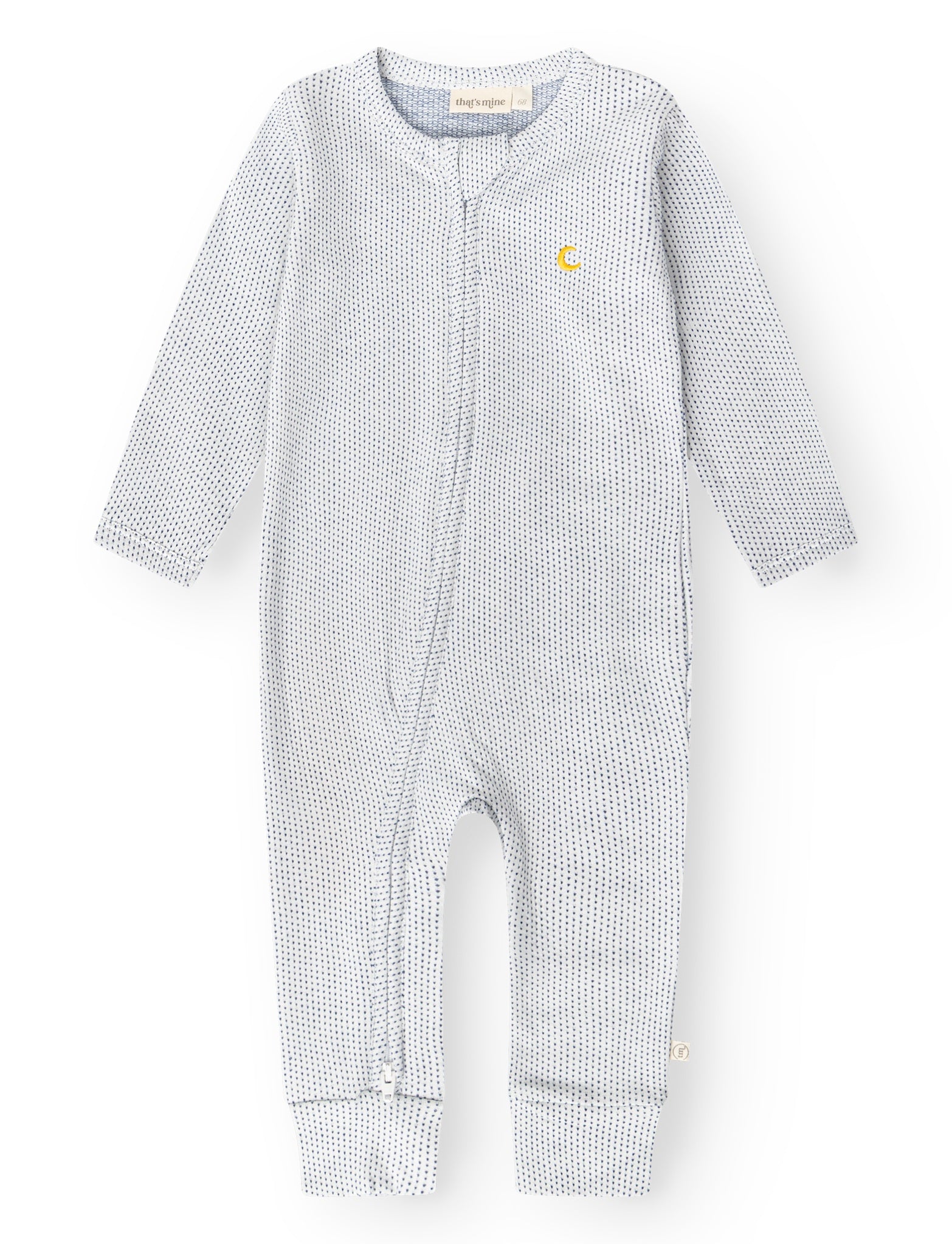 That's Mine Benli Onesie Tiny Dots Navy 50cm 0m fra That's Mine