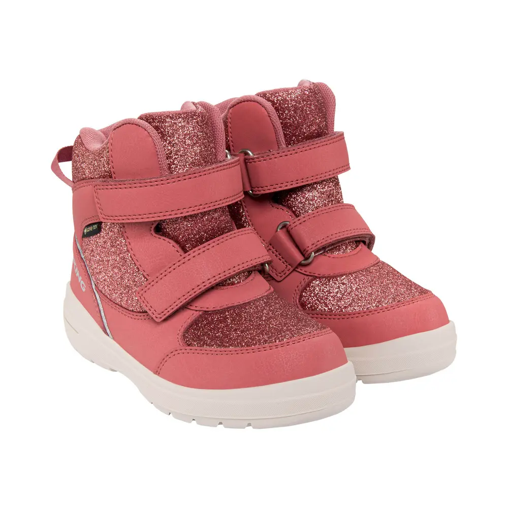 Fun Glitter Warm Gtx 2v Vinterstøvle Pink 33 fra Viking