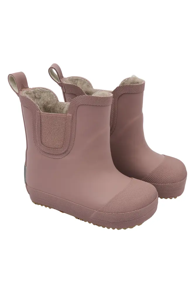 Mikk Line Barefoot Vintergummistøvler Korte   Twilight Mauve   25 fra Mikk-line