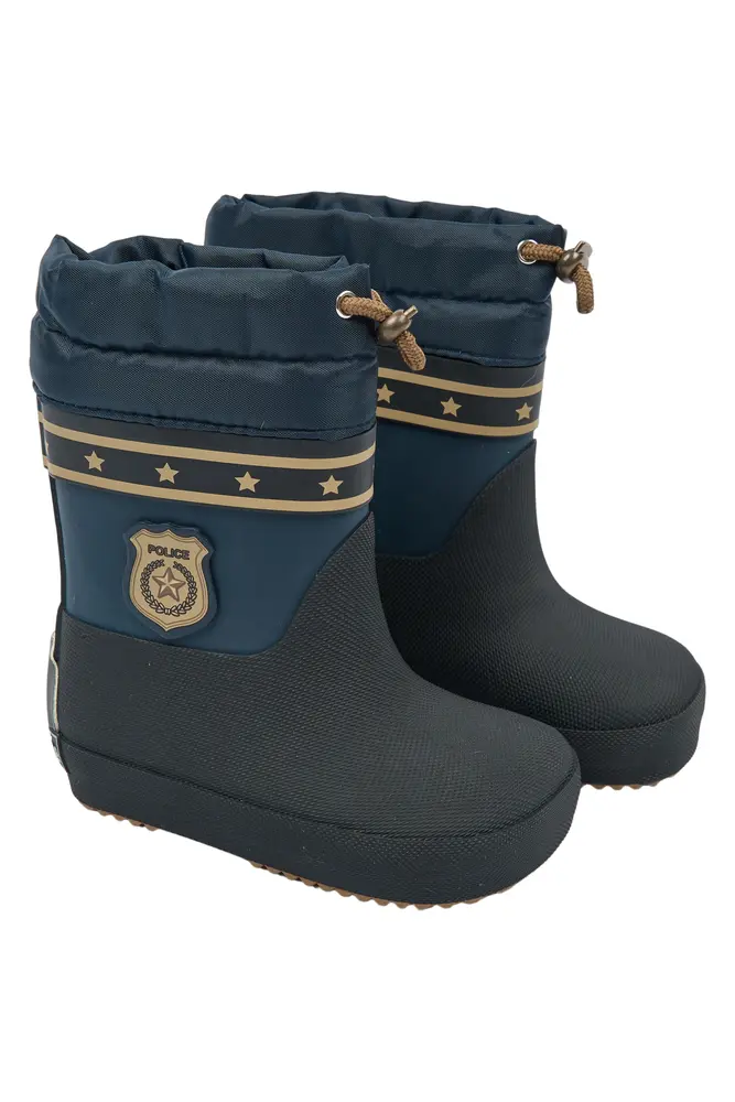 Mikk Line Barefoot Politi Vintergummistøvle   Blue Nights   21 fra Mikk-line