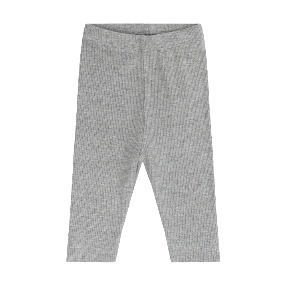 Leggings Rib   Flint Gray Melange   62 fra Fixoni
