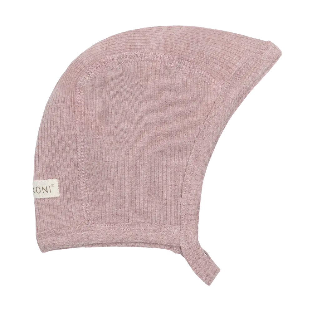 Hjelm Rib   Pale Mauve Melange   5056 fra Fixoni