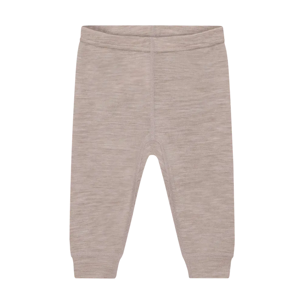 Leggings I Uld   Mocha Meringue Melange   80 fra Bekids