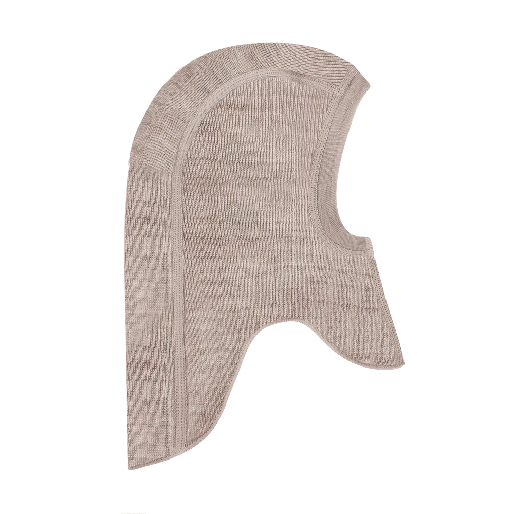 Uld Elefanthue Mocha Meringue Melange 60 fra Bekids