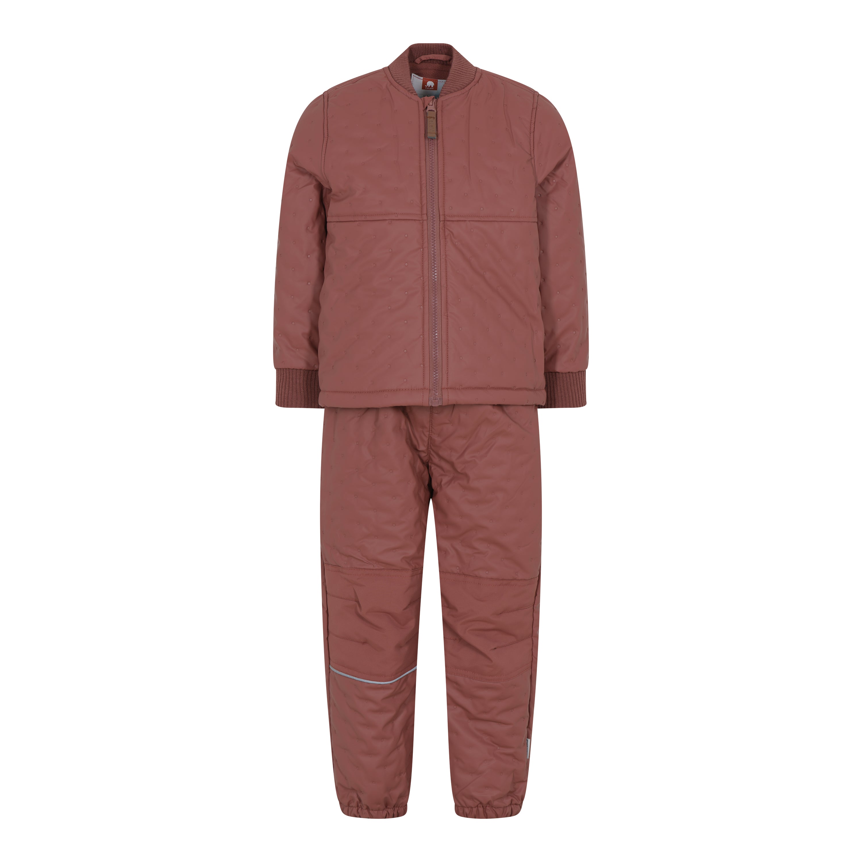 Coated Termosæt M Fleece  Mahogany   80 fra Celavi