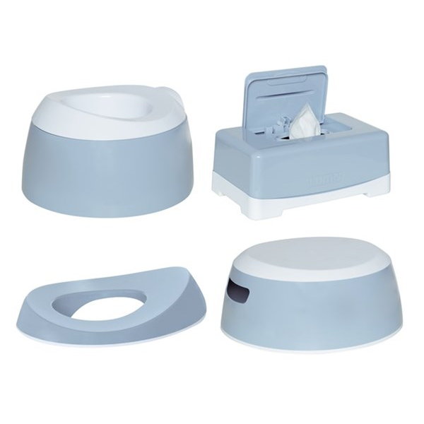 Bebé Jou Luma 4 Stk Toiletsæt Celestial Blue fra Bebé-jou