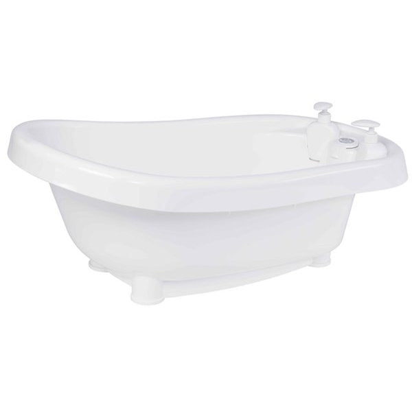 Bebé Jou Badekar Med Termometer   Uni White fra Bebé-jou