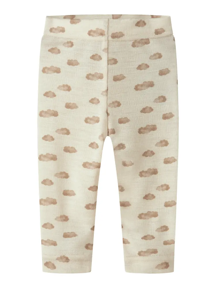 Nalu Uld Leggings   Turtledove   62 fra Lil' Atelier