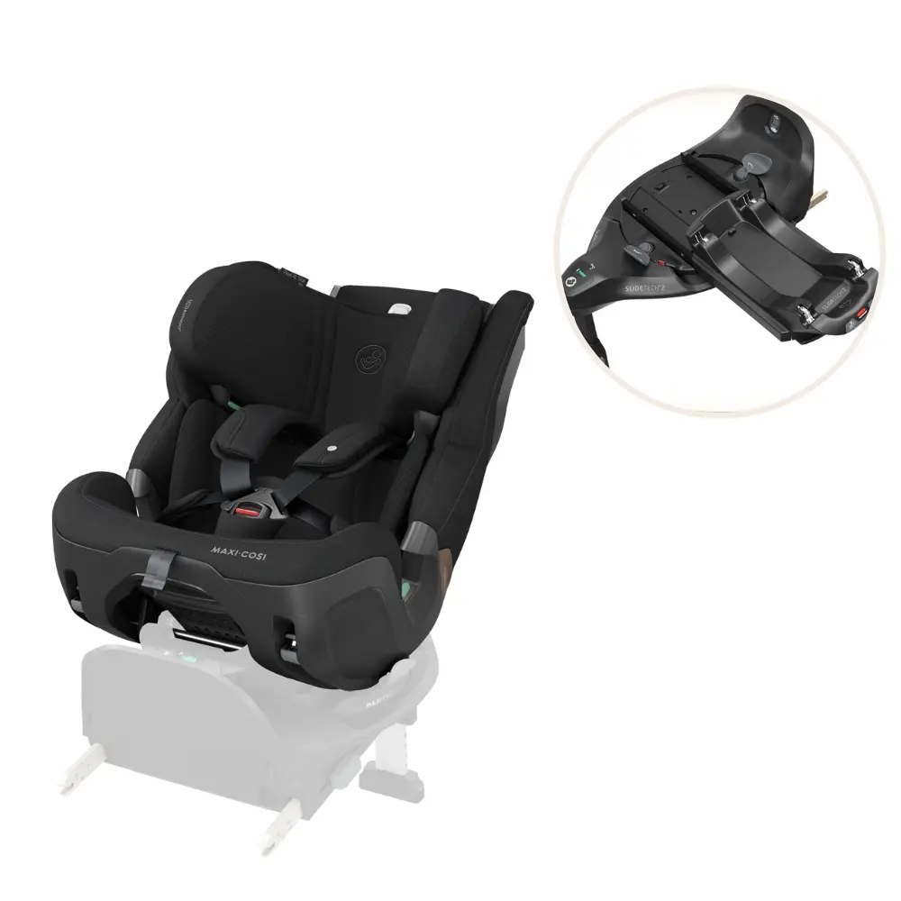Pearl Xl Slide Pro Autostol Inkl. Familyfix Slide Pro Base   Authentic Black fra Maxi-cosi