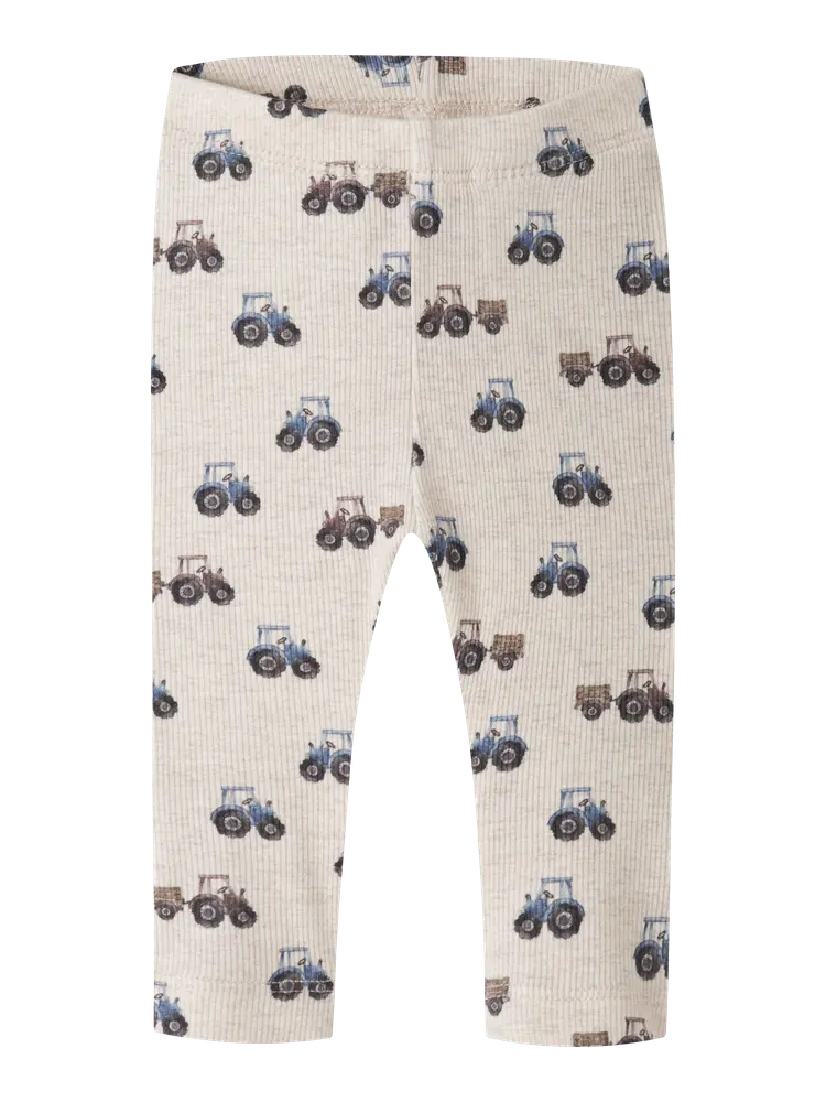 Ludwig Leggings   Peyote Melange   74 fra Name It