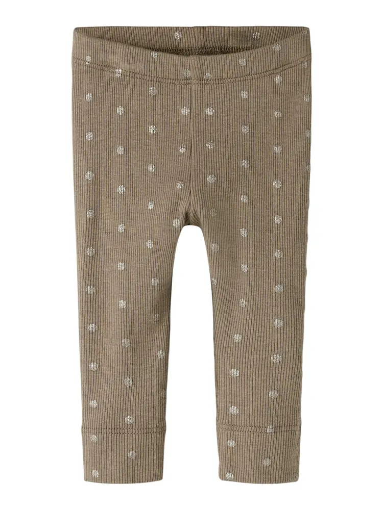 Lona Leggings   Taupe Gray   68 fra Name It