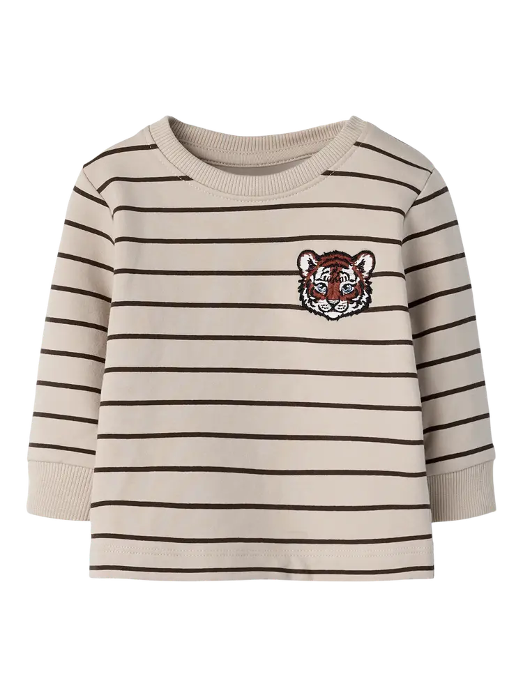Lannar Sweatshirt   Peyote   86 fra Name It