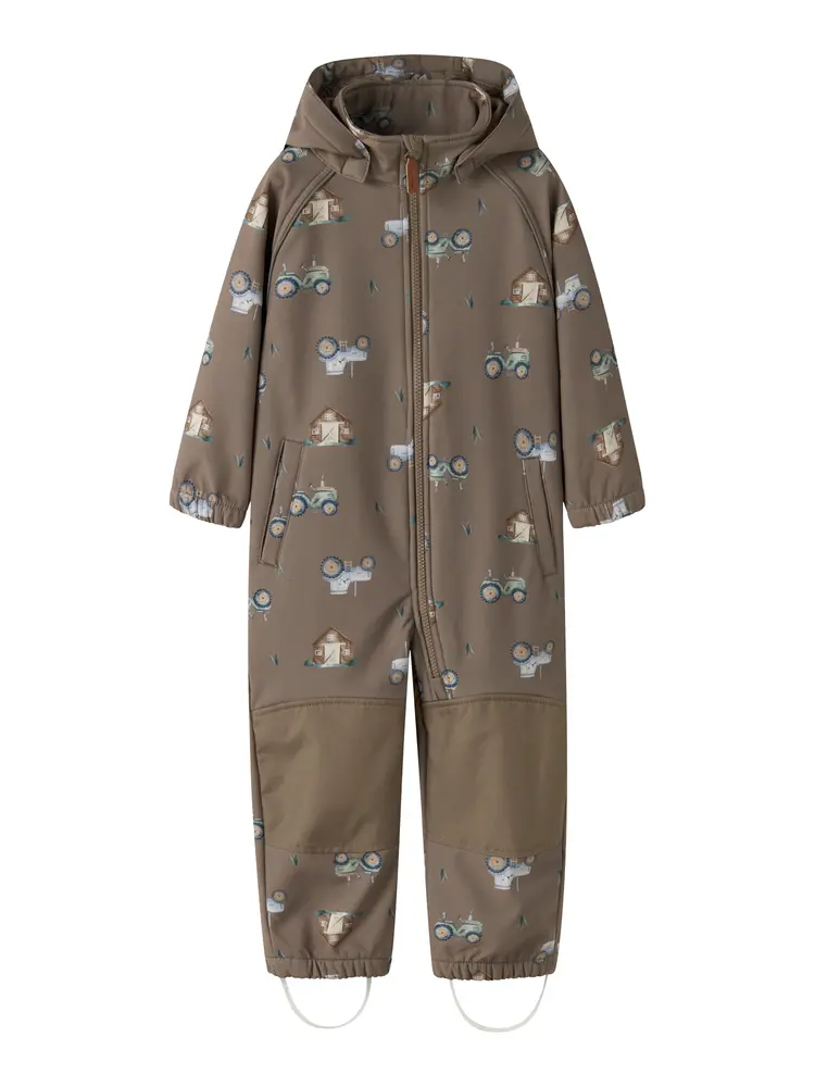 Softshell Dragt   Walnut   104 fra Name It