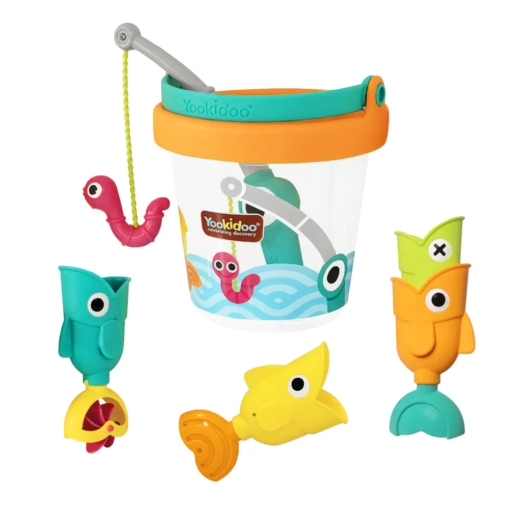 Catch N Sprinkle Fishing Set Og Bucket fra Yookidoo