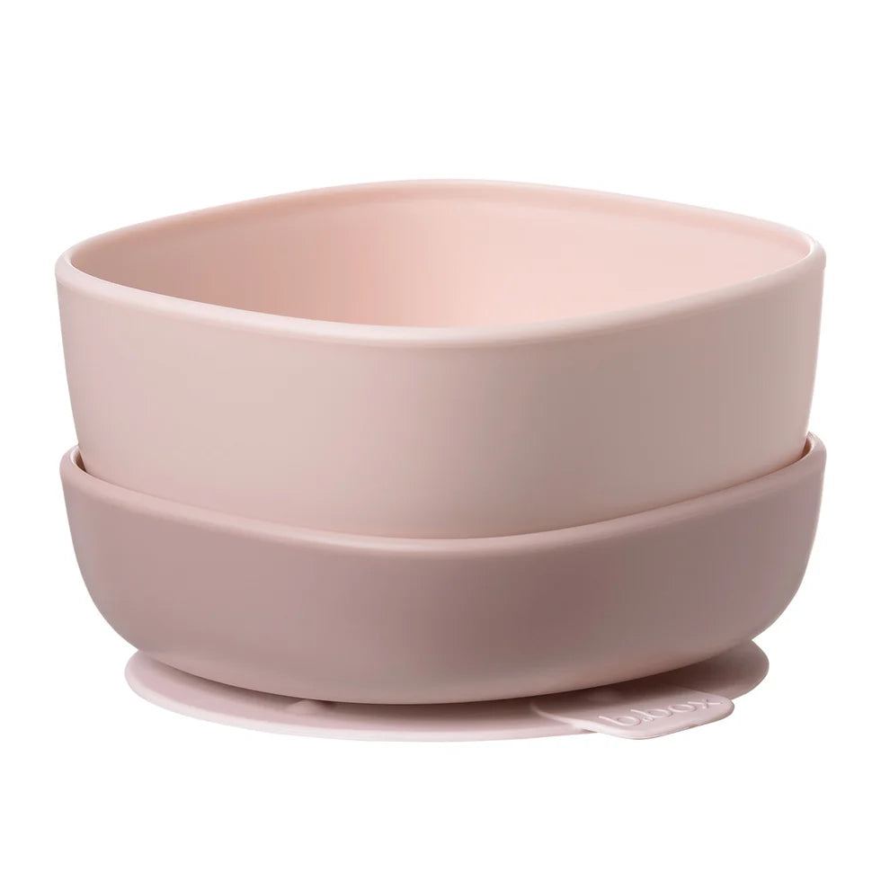 Skål Med Sugefod 2 Pak Rosa fra B.box