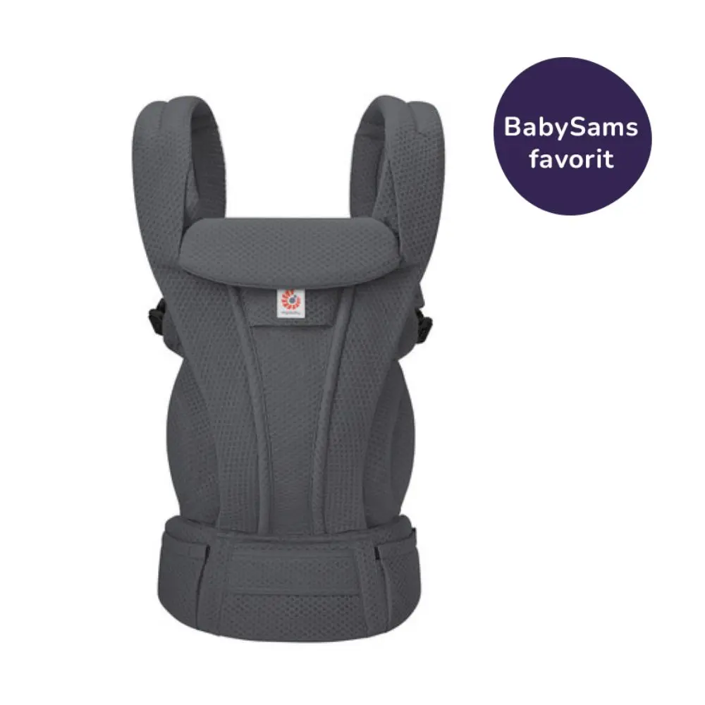 Omni Deluxe Bæresele Mesh   Graphie Grey fra Ergobaby