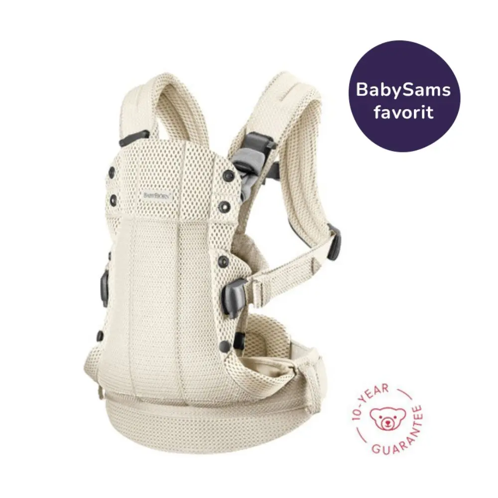 Bæresele Harmony   3d Mesh   Cremefarvet fra Babybjörn