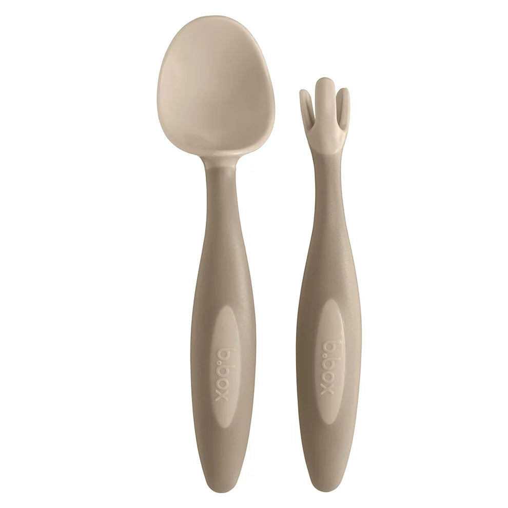 Småbarnsbestik   Beige fra B.box