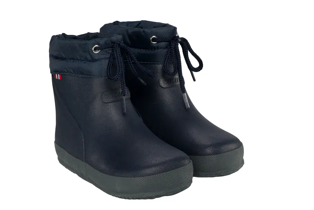 Alv Barefoot Termo Gummistøvle   Navy   25 fra Viking