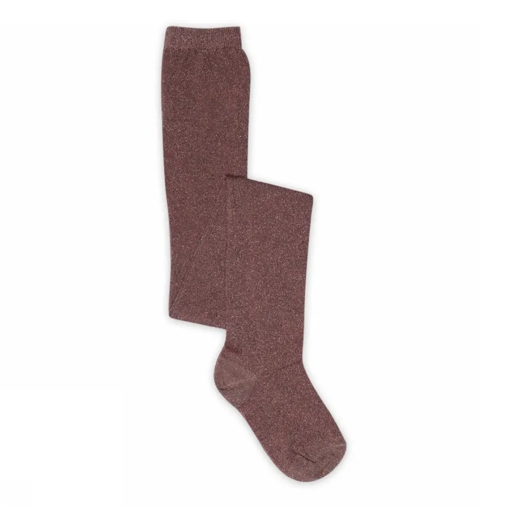 Glitter Strømpebukser   Rose Taupe   110 fra Mp Denmark