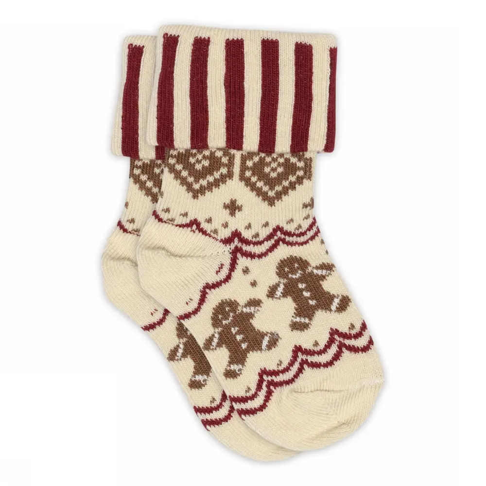Merry Strømpe   Ecru   22 24 fra Mp Denmark