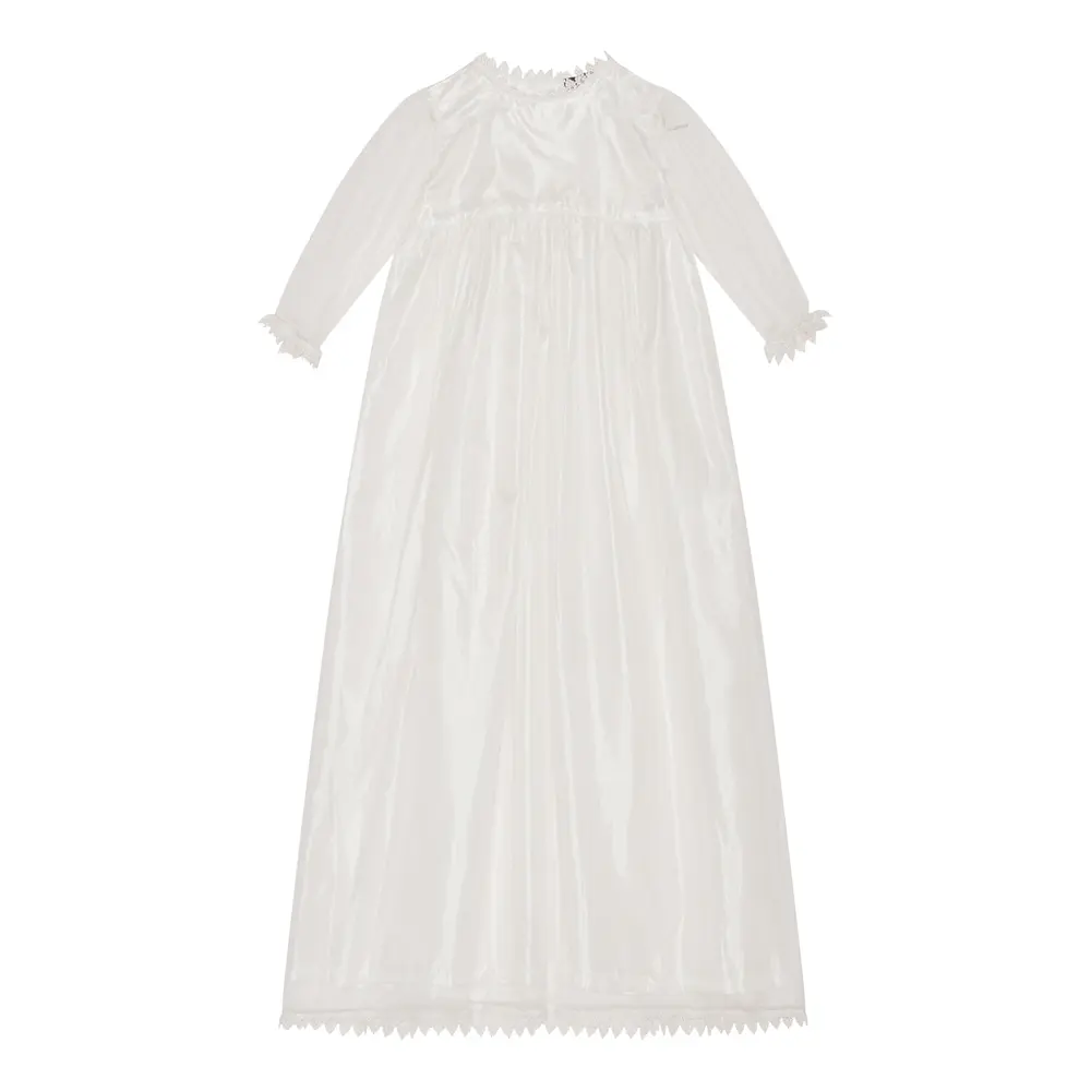Dåbskjole I Tyl   Off White fra Jocko