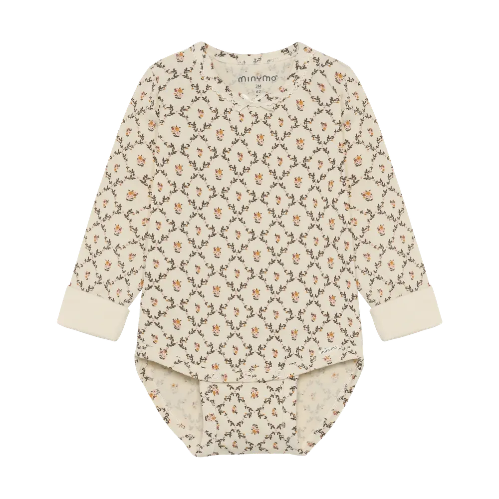 Langærmet Rib Body Seedpearl 92 fra Minymo