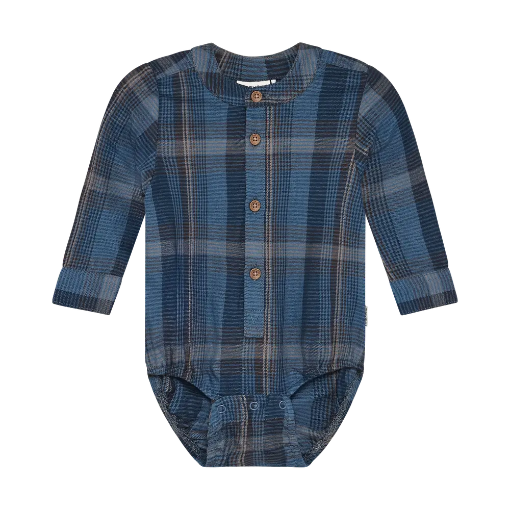 Langærmet Body Midnight Navy 50 fra Minymo