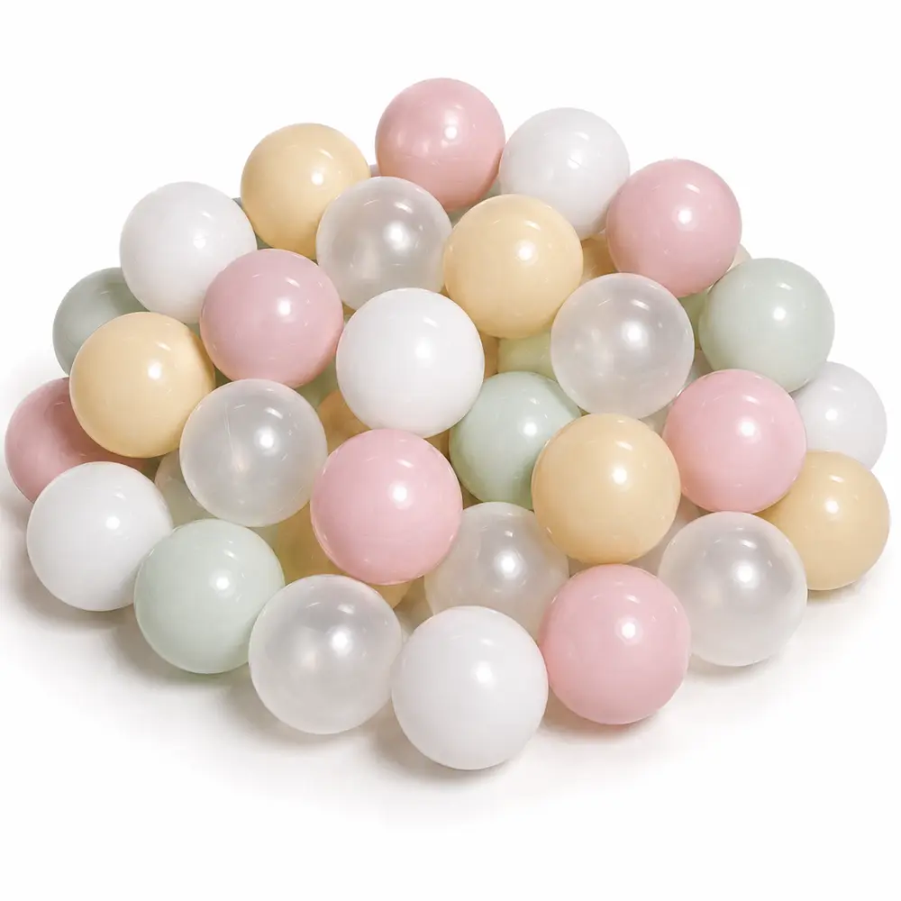 Pastel Bold Sæt Med 100 Bolde fra Bekids