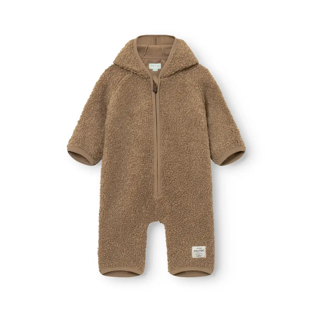 Matadel Teddyfleece Heldragt   Otter Brown   12 Mdr. 80 fra Mini A Ture