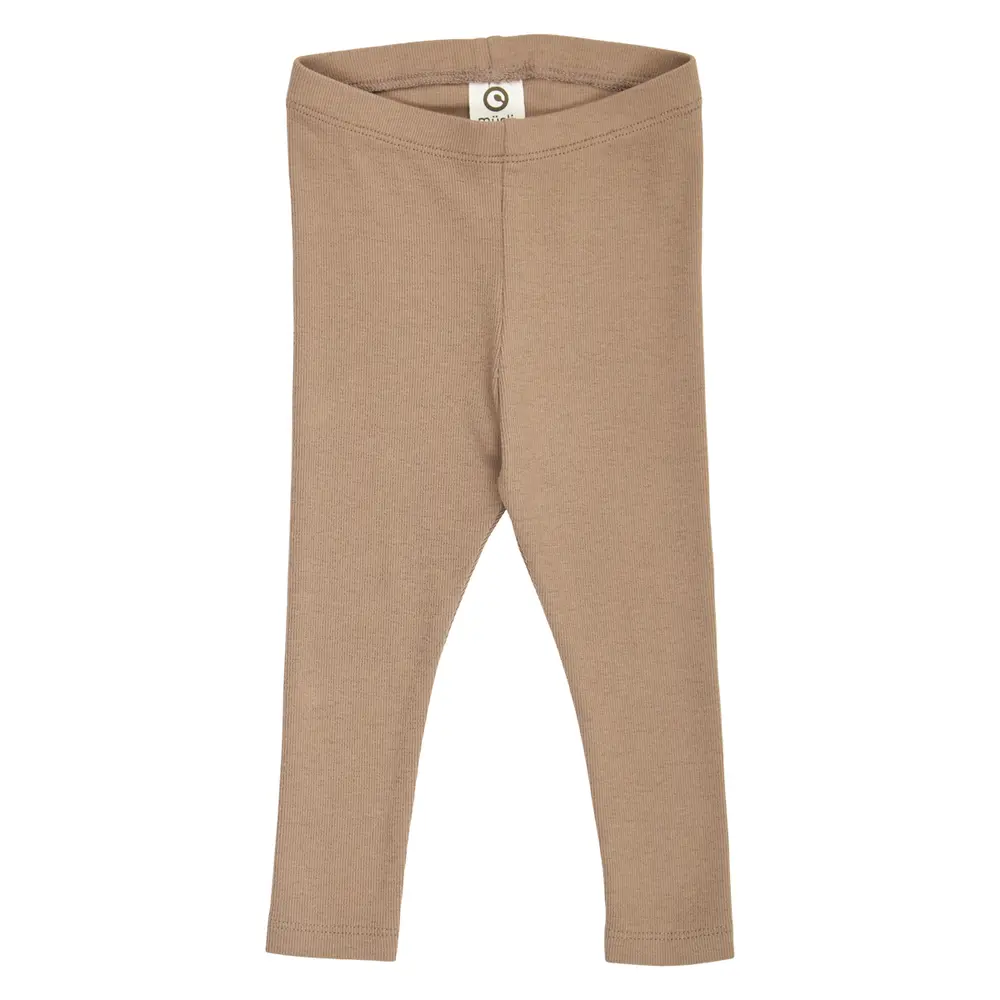 Cozy Me Rib Leggings   Walnut   56 fra Müsli