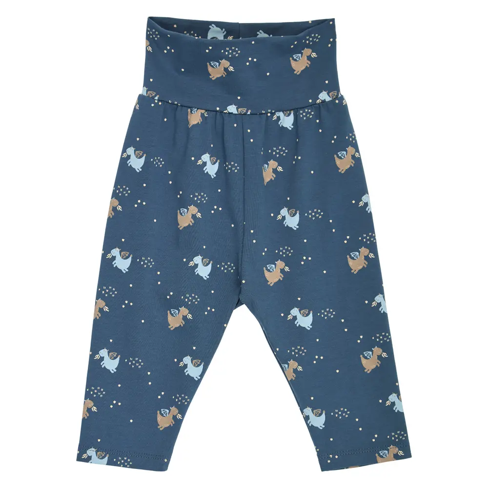 Storybook Bukser   Navy Soft Blue Walnut   56 fra Müsli