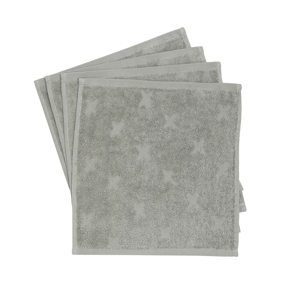 Vaskeklude 4 Pak   Mineral Green fra Müsli