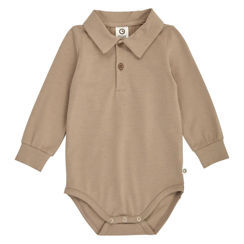 Cozy Me Skjorte Body Walnut 56 fra Müsli