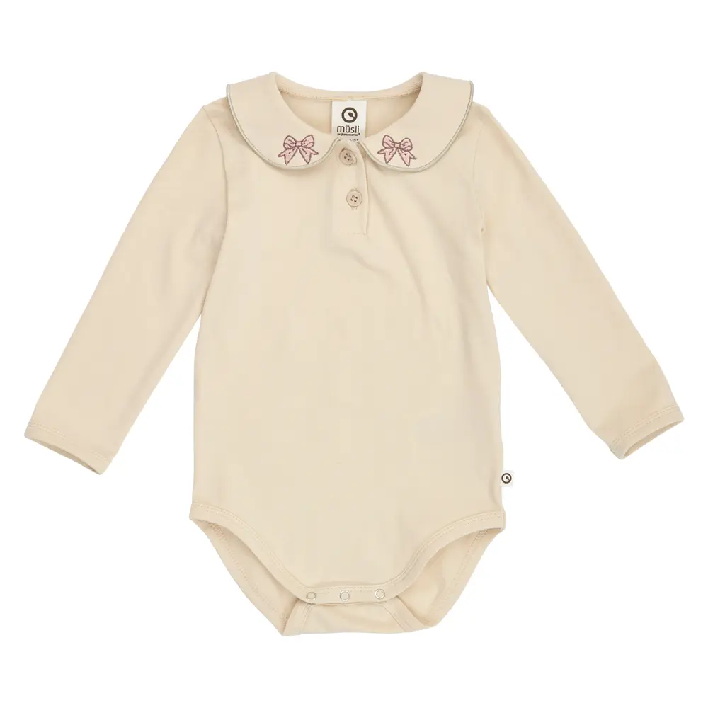 Cozy Me Skjorte Body   Oak   56 fra Müsli