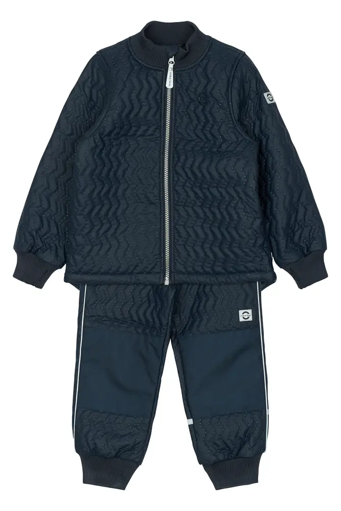 Duvet Fleece Sæt Blue Night 74 Cm fra Mikk-line
