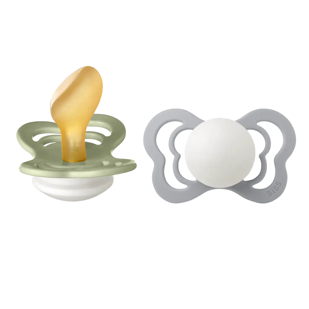 Sut Couture 2 Pk Latex Str 2   Sage Cloud, Nat fra Bibs