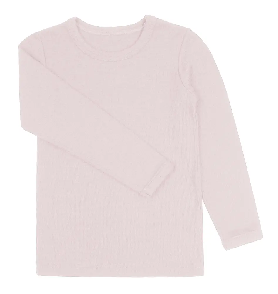 Bluse I Uld   Lyserød 15628   60 fra Joha