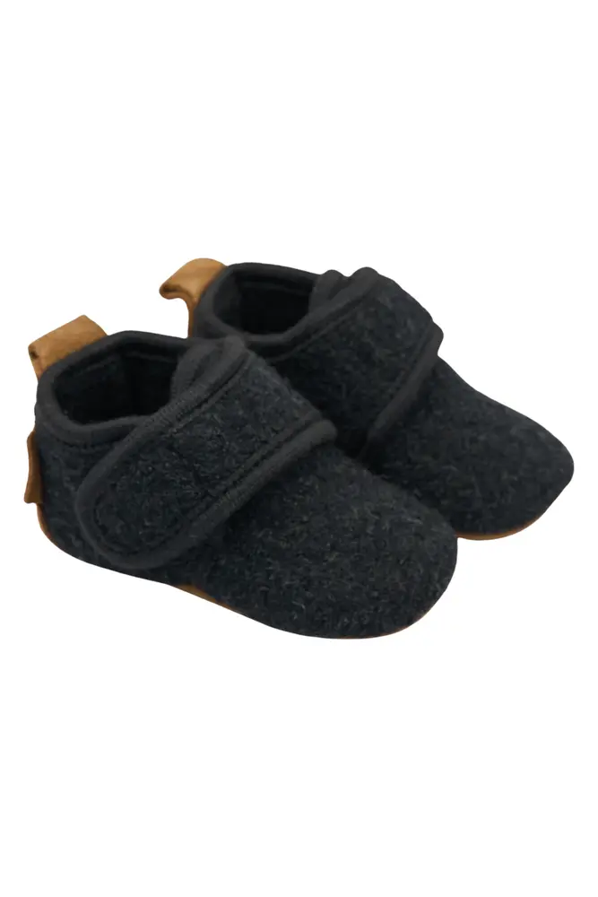 Mikk Line Uld Prewalker   Anthracite Melange   18 24 Mdr. fra Mikk-line