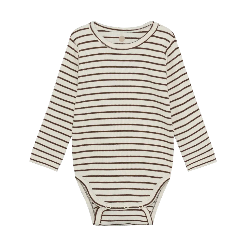 Langærmet Body Rib Chestnut 56 fra En Fant