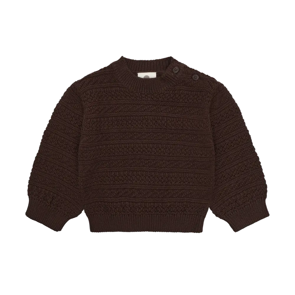 Sweater   Chestnut   56 fra En Fant