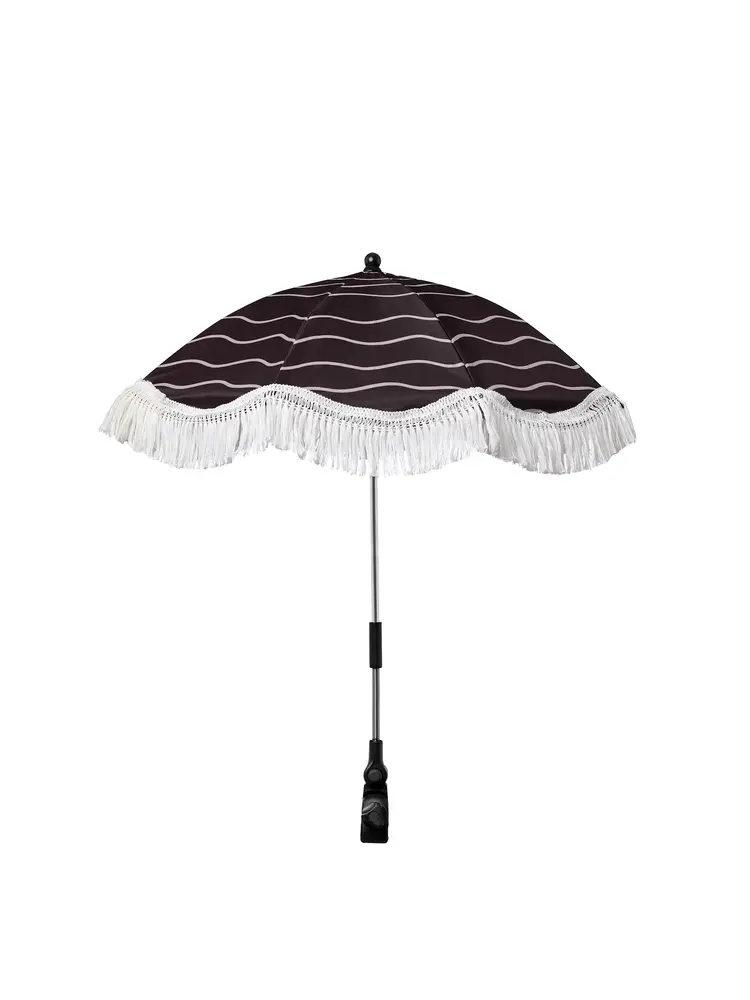 Kong Walther Parasol Chocolate Brown fra Kongwalther