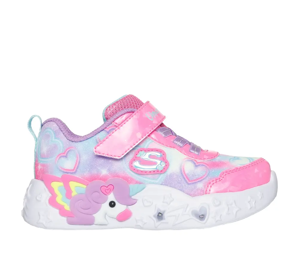Unicorn Charmer Sneakers Pink 24 fra Skechers