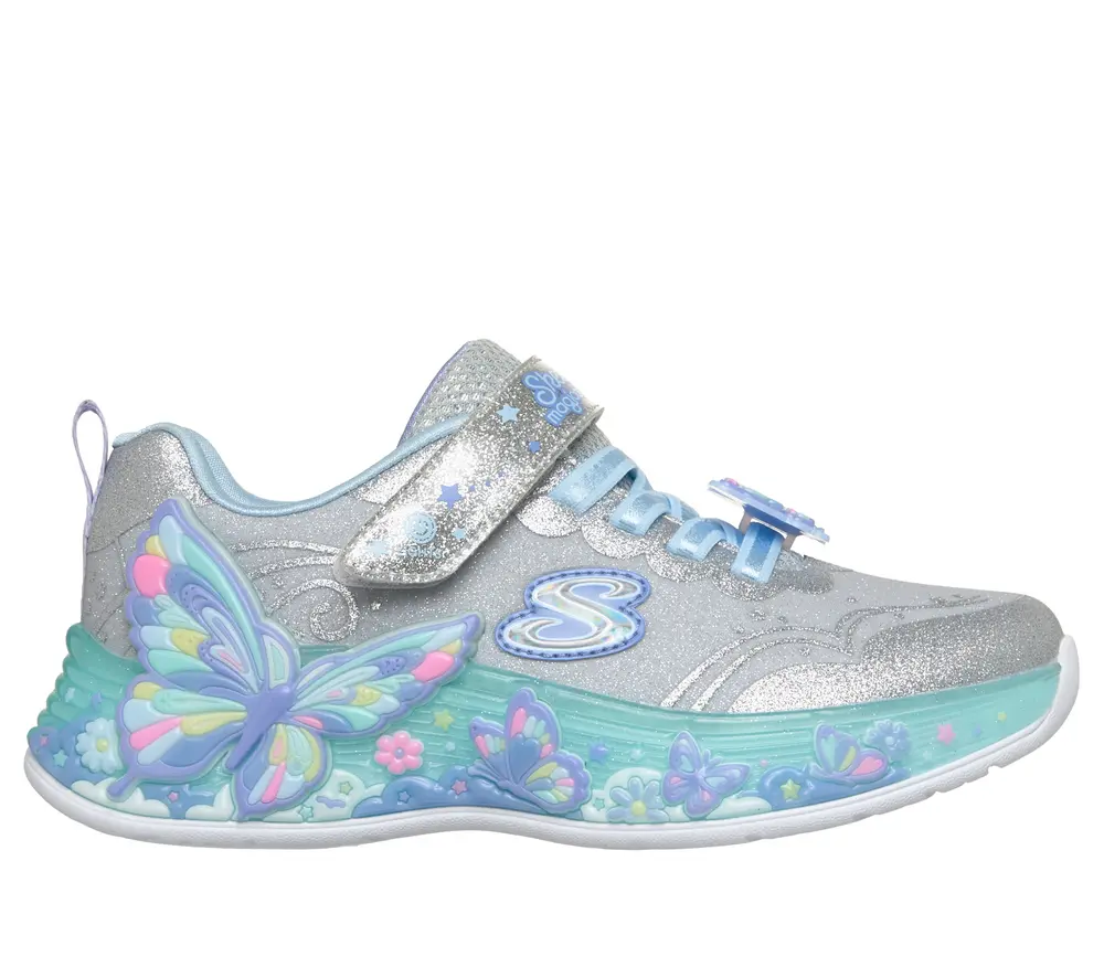 Butterfly Bliss Sneakers   Silver   31 fra Skechers