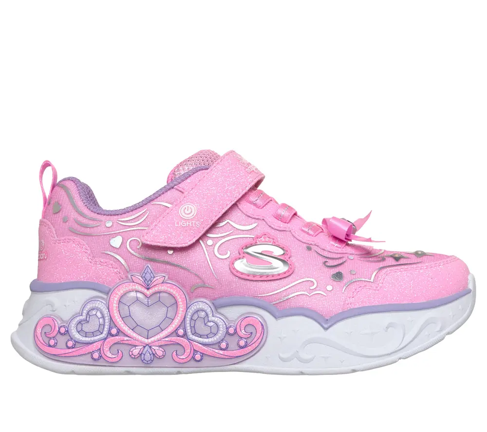 Princess Steps Sneakers Pink 29 fra Skechers