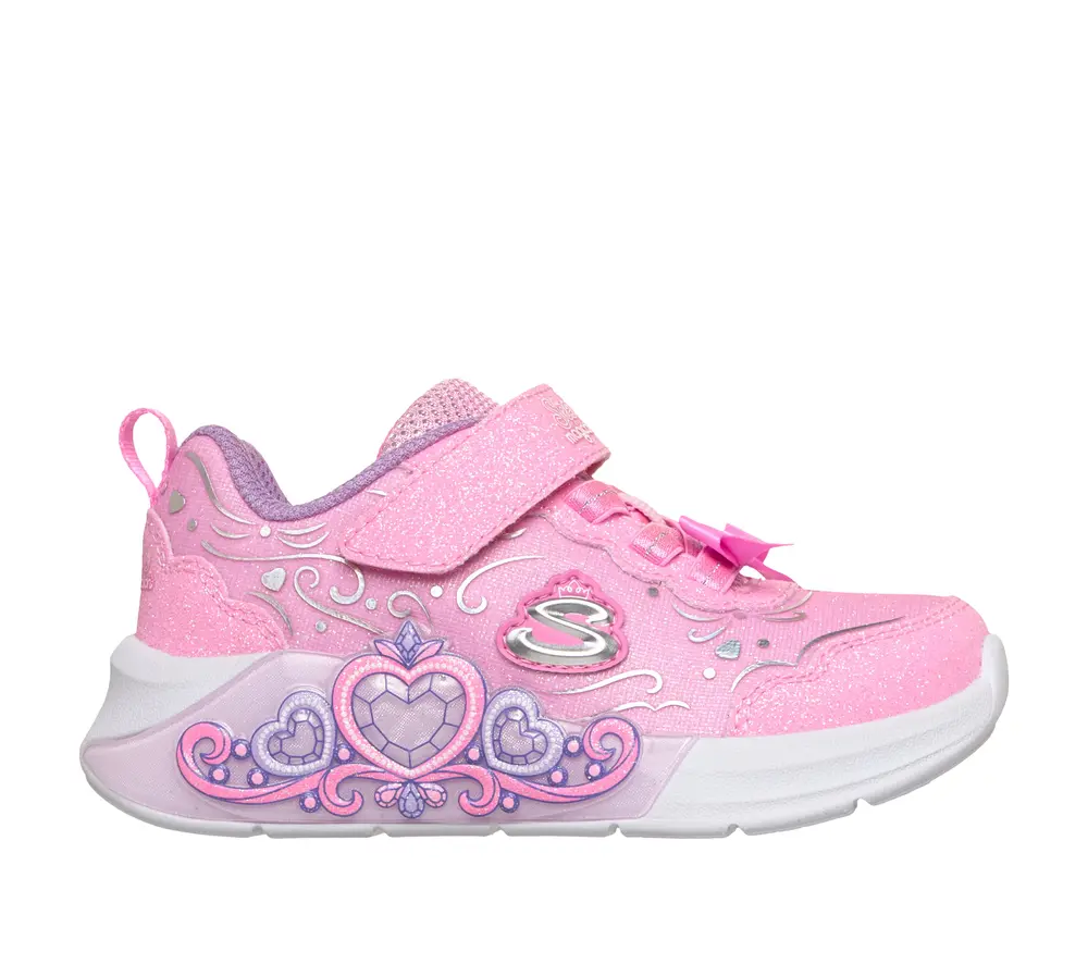 Lil Princess Steps Sneakers Pink 24 fra Skechers