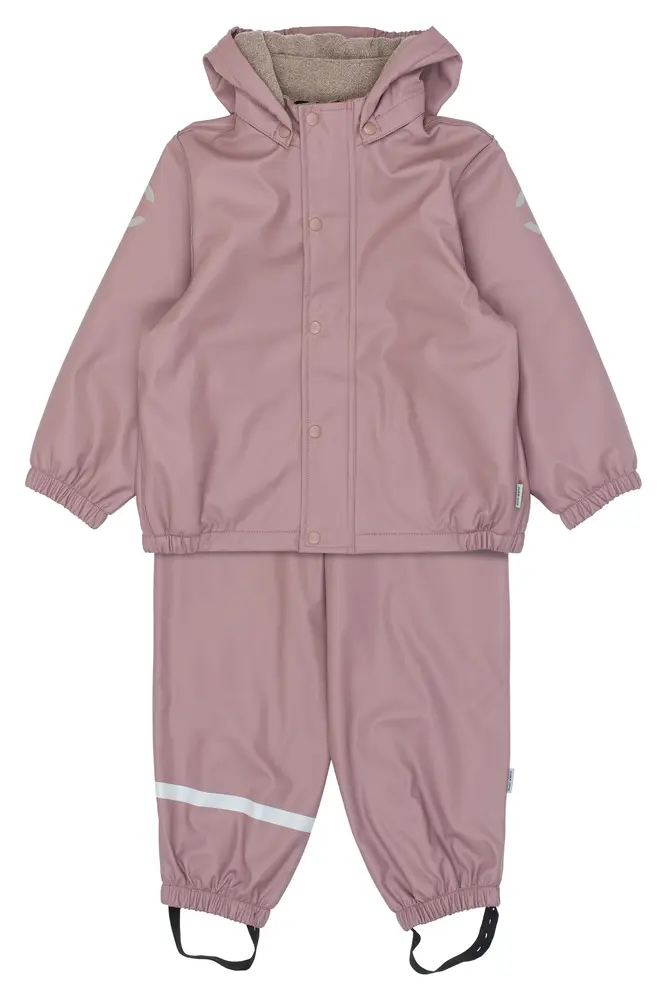 Mikk Line Regntøj Med Fleece   Twilight Mauve   80 fra Mikk-line