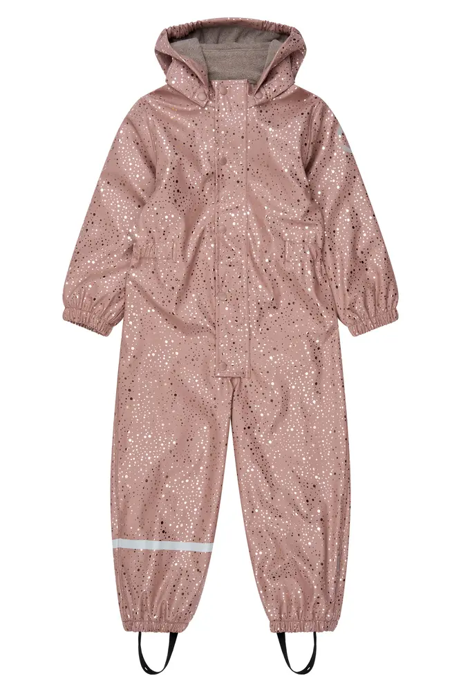 Mikk Line Regndragt M. Fleece Foil Dot 74 fra Mikk-line